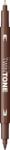 Tombow Dual Marker TwinTone 41 Chocolat Tombow WS-PK41 (WS-PK41)
