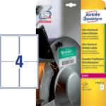 Avery Zweckform 99, 1*139 mm-es Avery Zweckform A4 íves etikett címke, fehér színű (10 ív/doboz) (L7915-10) - dunasp