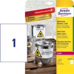 Avery Zweckform 210*297 mm-es Avery Zweckform A4 íves etikett címke, fehér színű (8 ív/doboz) (L4775-8) - dunasp