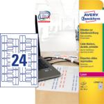Avery Zweckform 60*40 mm-es Avery Zweckform A4 íves etikett címke, fehér színű (20 ív/doboz) (L7950-20) - dunasp
