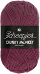 Scheepjes Chunky Monkey 1828 Grape - lila akril fonal