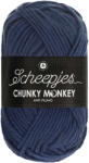 Scheepjes Chunky Monkey 2005 Navy - tengerészkék akril fonal