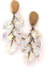 HAND MADE FÜRTÖS SZÍVEK - crystal ab