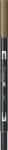 Tombow Marker caligrafic 2 in 1, ABT Dual Brush Pen, warm grey 5 Tombow ABT-N57 (ABT-N57)