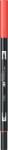 Tombow Marker caligrafic 2 in 1, ABT Dual Brush Pen, red Tombow ABT-905 (ABT-905)