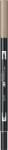 Tombow Marker caligrafic 2 in 1, ABT Dual Brush Pen, warm grey 2 Tombow ABT-N79 (ABT-N79)