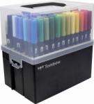 Tombow Marker caligrafic 2 in 1, ABT Dual Brush Pen, Combo Colours, 108 culori/set Tombow ABT-108C (ABT-108C)