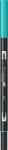 Tombow Marker caligrafic 2 in 1, ABT Dual Brush Pen, bright blue Tombow ABT-403 (ABT-403)
