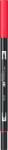 Tombow Marker caligrafic 2 in 1, ABT Dual Brush Pen, chinese red Tombow ABT-856 (ABT-856)