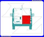 RENAULT TRAFIC 2 2001.09-2006.07 /FL, JL/ Hátsó ajtóborítás alsó rész jobb "üvegig" (külső javítólemez) POTRYKUS P60264016