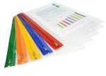 Rapesco Iratrendező tasak, A4+, cipzáras, RAPESCO, "Zip Strip", vegyes színek (IR1503)