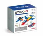 Clics Toys Set magneti Stick-O 16 piese Vehicule Clics Toys