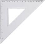 School Art Vonalzó háromszög 45° 16, 5 cm-es nagy