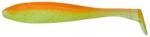 SENSAS Shad Illex Magic Slim, Orange Chartreuse, 10cm, 10buc/plic (F1.SI41541)