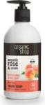 Organic Shop Rose Peach kézszappan 500ml