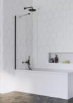 Radaway Idea Black PNJ 100 kádparaván, fekete 10001100-54-01 (10001100-54-01) - szaniteresklimacenter