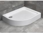 Radaway Laros E 100x80 íves, aszimmetrikus, jobbos zuhanytálca (SLE81017-01R) (SLE81017-01R) - szaniteresklimacenter