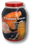 VELDA 3-Colour Sticks 3 színű haleledel, haltáp multivitaminokkal minden halfajta számára 1500 ml