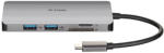 D-Link 6-in-1 3 portos USB Hub + HDMI + Kártyaolvasó (DUB-M610)