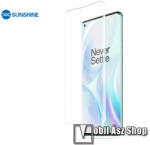 SUNSHINE Hydrogel TPU képernyővédő fólia - Ultra Clear, ÖNREGENERÁLÓ! - 1db, a teljes képernyőt védi - Oneplus 8