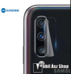SUNSHINE Hydrogel TPU kameravédő fólia - Ultra Clear, ÖNREGENERÁLÓ! - 1db - SAMSUNG Galaxy A70 (SM-A705F/SM-A705FN)