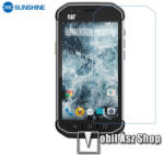 SUNSHINE Hydrogel TPU képernyővédő fólia - Ultra Clear, ÖNREGENERÁLÓ! - 1db, a teljes képernyőt védi - CAT S40