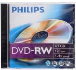 Philips DVD-RW47 4x újraírható DVD lemez (PH386245) (PH386245)