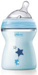 Chicco Biberon CHICCO Natural Feeling, Blue , 250ml, t. s. , 2luni+, 0%BPA (80825-21)