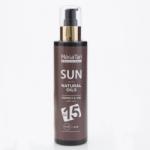 MégaTan Professional (szoláriumkrém) MegaTan SUN Natural Oil with SPF 15 Sun Protection 160ml