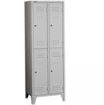 metaloBox PROJECT 2/4 Rövidajtós öltözőszekrény 6 rekeszes (PROJECT 2/4)