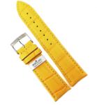 Morellato Curea de ceas Morellato Bolle Alligatore Calf - Culoare Galbena - 18mm 20mm 22mm 24mm - A01X2269480098CR (A01X2269480098CR)