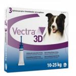 Ceva Sante Vectra 3D solutie spot-on pentru caini 10-25kg, 3 pipete