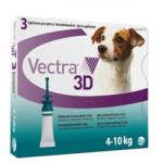 Ceva Sante Vectra 3D solutie spot-on pentru caini 4-10kg, 3 pipete