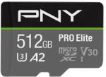 PNY microSDXC Pro Elite 512GB P-SDUX512U3100PRO-GE