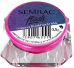 Semilac Praf cu efect de oglindă Galactica, pentru unghii - Semilac SemiFlash Galaxy 666 - Blue/Purple