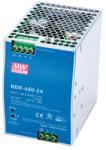 MEAN WELL NDR-480-24 Tápegység 1 fázisú, 480W, 24V DC kimenettel, 20A, 85. . . 264 V AC, 50/60 Hz) ( NDR-480-24 ) (NDR-480-24)