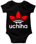 printfashion Uchiha (Adidas logo) - Baba Body - Fekete (2698478)