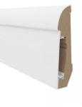 Vox Profile Plinta parchet Vox MDF, Estilo E101 cu canal dimensiune 240x6.5 cm culoare alb