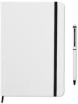 Everestus Set agenda A5 cu pagini dictando, Everestus, ST07, hartie, alb (EVE01-MO9348-06)