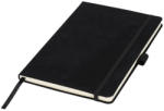 Everestus Agenda A5 cu pagini dictando, coperta tare cu elastic, Everestus, SE03, carton, negru, lupa de citit inclusa (EVE06-10725700)