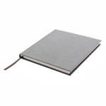 Everestus Agenda 170x200 mm, 192 pagini, snur de marcaj, Everestus, DE02, bumbac, hartie, gri (EVE08-P773-892)