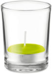 EVERESTUS Lumanare aromatizata in sticla transparenta, Everestus, 9IA19050, Verde, laveta inclusa (EVE01-MO9734-48)