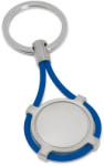 Everestus Breloc rotund, Everestus, KR0503, metal, silicon, albastru (EVE07-93170-114)