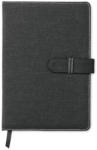 Everestus Agenda A5, 80 pagini, dictando, coperta cu aspect de jeans, Everestus, 9IA19265, Hartie, Negru (EVE01-MO9679-03)
