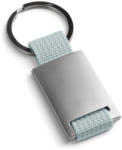 Everestus Breloc cu material textil, Everestus, KR0512, metal, gri (EVE07-93077-123)