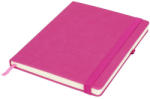 Everestus Agenda B5 cu pagini dictando, coperta cu elastic, Everestus, RA05, pu, roz, lupa de citit inclusa (EVE06-21021305)