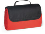 Everestus Patura picnic din polar 145x120 cm, pliabila cu maner, Everestus, BT03, Poliester, rosu (EVE07-99076-105) Patura