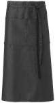 Everestus Sort de barman cu 2 buzunare, Everestus, SA, 65% poliester si 35% bumbac, negru (EVE06-19538474)