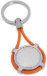Everestus Breloc rotund, Everestus, KR0505, metal, silicon, portocaliu (EVE07-93170-128)