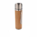 EVERESTUS Termos 400 ml, Everestus, 9IA19344, Bambus, Otel inoxidabil, Maro (EVE08-P433-329)